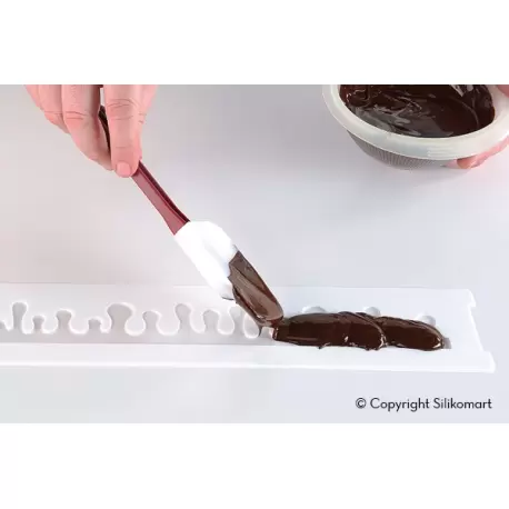 Silikomart 25.101.99.0065 Silikomart GOCCIA Entremet Waves Chablon Stripe Band for Entremets Ø 60 mm- Ø 260 mm - 45mm High. S... Silikomart 25.101.99.0065 Silikomart GOCCIA Entremet Waves Chablon Stripe Band for Entremets Ø 60 mm- Ø 260 mm - 45mm High. S...