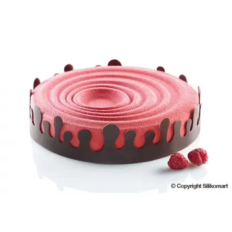 Silikomart 25.101.99.0065 Silikomart GOCCIA Entremet Waves Chablon Stripe Band for Entremets Ø 60 mm- Ø 260 mm - 45mm High. S... Silikomart 25.101.99.0065 Silikomart GOCCIA Entremet Waves Chablon Stripe Band for Entremets Ø 60 mm- Ø 260 mm - 45mm High. S...