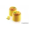 Silikomart MINI TOURBILLON 9 Silicone 3D Mold - Ø 45 h 7 mm - 15 Cavity - 8.7ml eac.