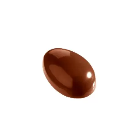Chocolate World CW1253 Polycarbonate Glossy Chocolate Egg Mold - 86 x 58 x 30 mm - 97gr - 2x3 Cavity - Double Mold - 275x135x... Chocolate World CW1253 Polycarbonate Glossy Chocolate Egg Mold - 86 x 58 x 30 mm - 97gr - 2x3 Cavity - Double Mold - 275x135x...