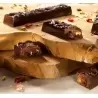 Polycarbonate Muesli Bars Almond Chocolate Mold- 116.5 x 22.5 x 15 mm - 37.7gr - 1x8 Cavity - 275x135x24mm