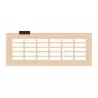 RECT515 Rubber Chocolate chablons -Rectangle - 5cm x 1.5cm Chocolate Chablons Mats