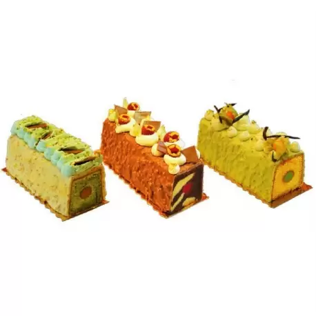 09381SQ Stainless Steel Square Cake Loaf Cake Mold with Cylinder Insert and cover - 25x8x8 cm Loaf and Cake Pans 09381SQ Stainless Steel Square Cake Loaf Cake Mold with Cylinder Insert and cover - 25x8x8 cm Loaf and Cake Pans