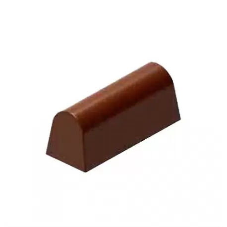 Chocolat Form CF0614 Polycarbonate Chocolate Mold 40 x 15.50 x 16 mm - 2x8 Cavity - 9gr Modern Shaped Molds Chocolat Form CF0614 Polycarbonate Chocolate Mold 40 x 15.50 x 16 mm - 2x8 Cavity - 9gr Modern Shaped Molds