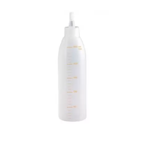 Martellato BO250N Round Graduated Punch Bottle - 250ml Punch Bottle