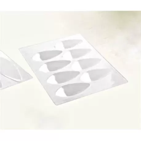Martellato 20-1011 Thermoformed Lotus Chocolalte Mold Kit - Small - 8 Petals and 1 Hemisphere - 80x25x18 m Thermoformed Choco... Martellato 20-1011 Thermoformed Lotus Chocolalte Mold Kit - Small - 8 Petals and 1 Hemisphere - 80x25x18 m Thermoformed Choco...