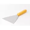 Chocolate World M1187 Stainless Steel Chocolate Scraper - 150 mm - 5.9'' Chocolate Scrapers and Shavers
