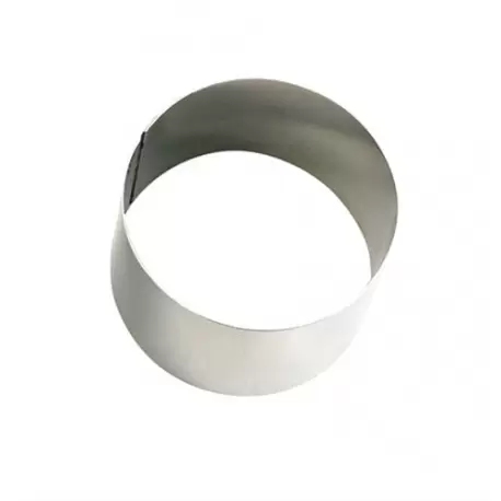 De Buyer 3989.06 De Buyer Stainless Steel Individual Entremet Round Ring - Ø 6 cm x 4.5 cm - Each Individual Cake Rings De Buyer 3989.06 De Buyer Stainless Steel Individual Entremet Round Ring - Ø 6 cm x 4.5 cm - Each Individual Cake Rings