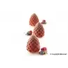 Silikomart Professional Pine Cone Mold - FORESTA 110 - 5 Cavity - Ø 60 - h 73 mm - 110 ml