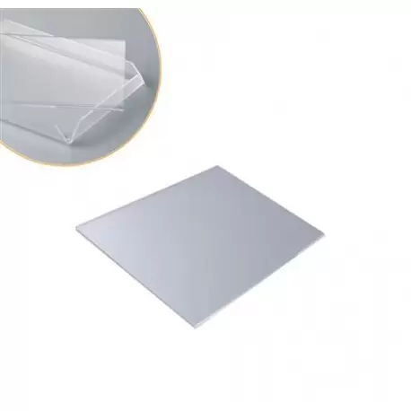 Martellato VP00301 Clear Square Polycarbonate Display Shelf for Chocolates - 16.5 x 16.5 x 0.2 cm Display for Chocolates Martellato VP00301 Clear Square Polycarbonate Display Shelf for Chocolates - 16.5 x 16.5 x 0.2 cm Display for Chocolates