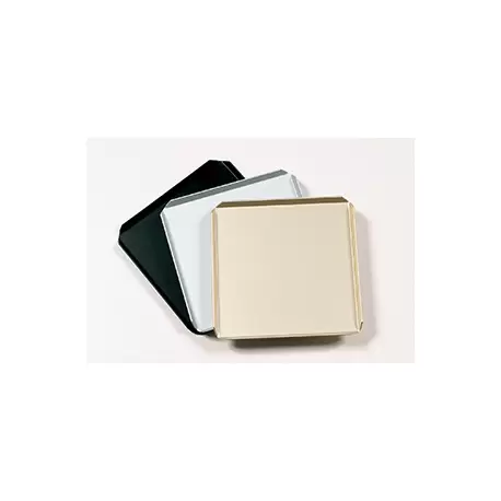 Chocolate World SIL9022 Black Square Plastic Display Tray for Chocolates - 170 x 170 mm Display for Chocolates Chocolate World SIL9022 Black Square Plastic Display Tray for Chocolates - 170 x 170 mm Display for Chocolates