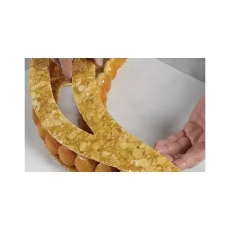 Pastry Chef's Boutique M02227 Flame Stainless Steel Nougatine Cutter Nougattine Cutters Pastry Chef's Boutique M02227 Flame Stainless Steel Nougatine Cutter Nougattine Cutters