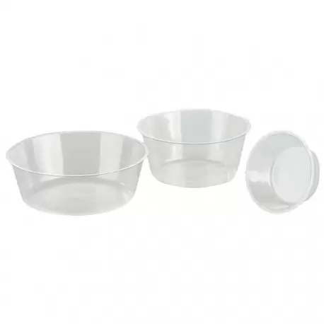 Pastry Chef's Boutique M20158 Clear Cristal European Baba Plastic Cups - Ø 68mm Bottom - Ø 80mm Top x32mm - Pack of 250 Mono ... Pastry Chef's Boutique M20158 Clear Cristal European Baba Plastic Cups - Ø 68mm Bottom - Ø 80mm Top x32mm - Pack of 250 Mono ...