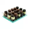 Pastry Chef's Boutique M40234 Polycarbonate Chocolate Display Rectangular Shelves - 20x15 cm Display for Chocolates