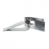 Pastry Chef's Boutique M2483 Stainless Steel Saule Leaves Pastry Cutters - Set of 3 Specialty Cookie Cutters
