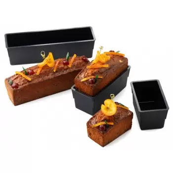 Matfer Bourgeat Exoglass® Loaf Mold - L 11 7/8"x W 3 1/6"x H 3 1/6"- Cap. 59 1/6 oz.
