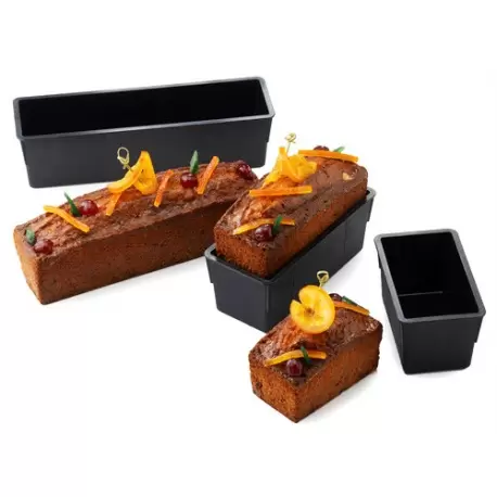 Matfer Bourgeat Exoglass® Loaf Mold - L 11 7/8"x W 3 1/6"x H 3 1/6"- Cap. 59 1/6 oz.