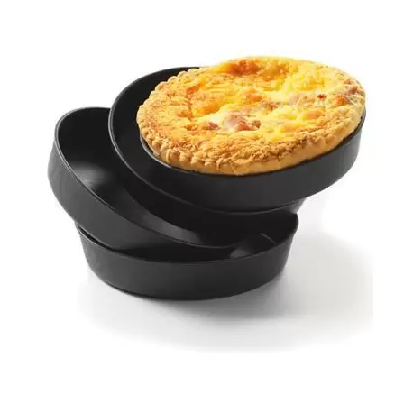 Matfer Bourgeat Exoglass® Quiche Mold - H 20 mm x 110 mm - Pack of 12 Matfer Bourgeat Exoglass® Quiche Mold - H 20 mm x 110 mm - Pack of 12