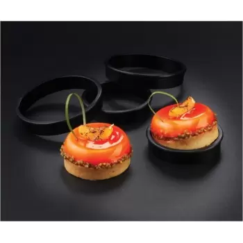 Matfer Bourgeat Exoglass® Tart Ring - Ø 7 7/8" x 1'' - Each