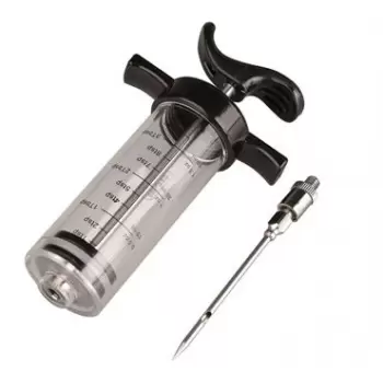 Matfer Bourgeat Sauce Syringe - Length 5 1/2", Length of needle 3", Capacity 50 ml/1 3/4 oz.