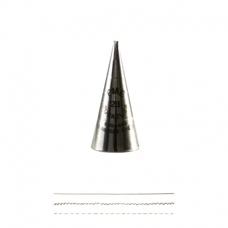 PME 23 Stainless Steel High Definition Calligraphy Writing Tip - ST23 Writing Pastry Tips PME 23 Stainless Steel High Definition Calligraphy Writing Tip - ST23 Writing Pastry Tips