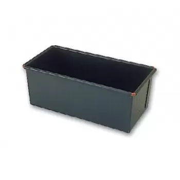 Matfer Bourgeat Exopan Steel Non-Stick Whole Wheat Bread Cake Mold - 8x 3x 3