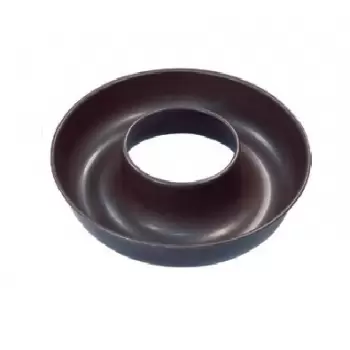 Matfer Bourgeat Exopan® Steel Non-Stick Open Savarin Mold - Ø 7 7/8 x 1 2/3 - 25 oz.
