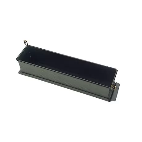 Matfer Bourgeat EXOPAN® Steel Non-Stick Ridged Pate Pie Mold - 19 3/4''x 3 3/8''x 3 1/2'' Matfer Bourgeat EXOPAN® Steel Non-Stick Ridged Pate Pie Mold - 19 3/4''x 3 3/8''x 3 1/2''