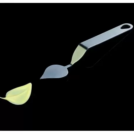 Pavoni CH1 Pavoni FLYCHOC Small Stainless Steel Offset Chocolate Leaf Making Tool - Wide Leaf - 30 x 40 mm Ruler and Pastry C... Pavoni CH1 Pavoni FLYCHOC Small Stainless Steel Offset Chocolate Leaf Making Tool - Wide Leaf - 30 x 40 mm Ruler and Pastry C...