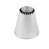 Stainless Steel Sultan Pastry Tip Nozzle - Flat Cone