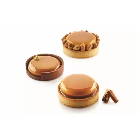 Silikomart Professional KIT TARTE RING Ø80 mm - Ø 80 h 20 mm Silikomart Professional KIT TARTE RING Ø80 mm - Ø 80 h 20 mm