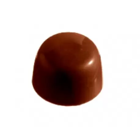 Chocolate World CW2207 Polycarbonate Dome Chocolate Mold - 30 x 30 x19 mm - 14gr - 5x8 Cavity - 275x175x24mm Modern Shaped Molds Chocolate World CW2207 Polycarbonate Dome Chocolate Mold - 30 x 30 x19 mm - 14gr - 5x8 Cavity - 275x175x24mm Modern Shaped Molds