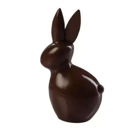 Martellato MAC616S Thermoformed Easter Rabbit Chocolate Mold - 90x60x152 mm - 100 gr Easter Molds Martellato MAC616S Thermoformed Easter Rabbit Chocolate Mold - 90x60x152 mm - 100 gr Easter Molds