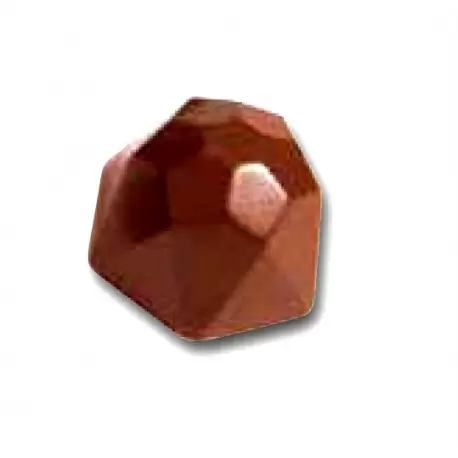 Polycarbonate Chocolate Mold Diamond Praline Mold - Ø32x21x22 mm - 4x7 pc - 14 gr - 275x175x26 mm Polycarbonate Chocolate Mold Diamond Praline Mold - Ø32x21x22 mm - 4x7 pc - 14 gr - 275x175x26 mm