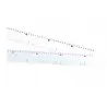 Pastry Chef's Boutique M3898 Graduated Plastic Ruler 60 cm Ruler and Pastry Combs