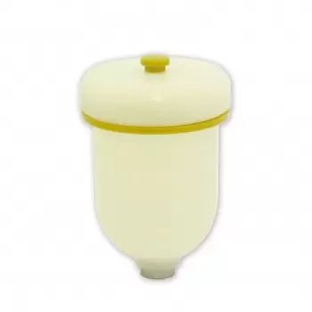 PLM-100 4 oz. (100 ml) Plastic Cup with cover for HVLP Gravity Feed Spraying Gun - Fit the RF902 and PLMG-10 Accessories
