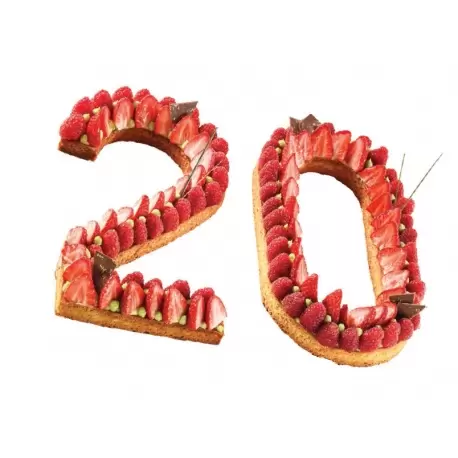 Pastry Chef's Boutique PCB2369S-1 Stainless Steel Heavy Duty Jumbo Number Cutters - 1 Number - 32 x 18 cm Specialty Cookie Cu... Pastry Chef's Boutique PCB2369S-1 Stainless Steel Heavy Duty Jumbo Number Cutters - 1 Number - 32 x 18 cm Specialty Cookie Cu...