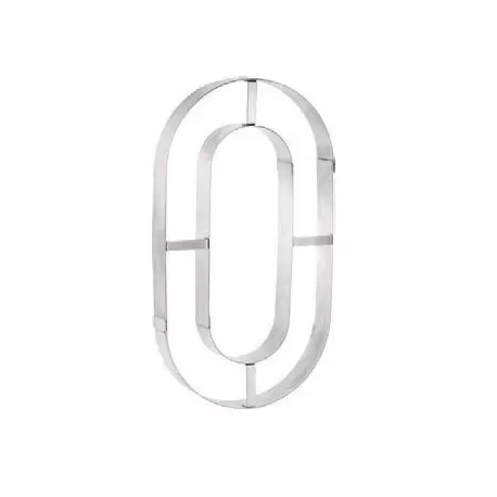 Pastry Chef's Boutique PCB2369S-0 Stainless Steel Heavy Duty Jumbo Number Cutters - 0 Number - 32 x 18 cm Specialty Cookie Cu... Pastry Chef's Boutique PCB2369S-0 Stainless Steel Heavy Duty Jumbo Number Cutters - 0 Number - 32 x 18 cm Specialty Cookie Cu...
