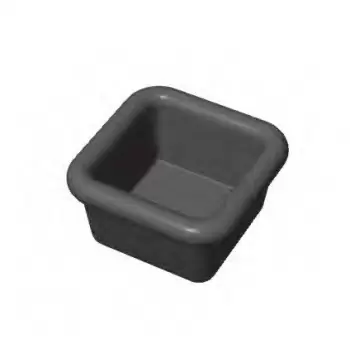 PAVONI Cookmatic Mini Square Tart Shells Plates 34 x 34 x 19 mm - 30 Cavity