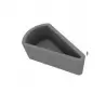 PAVONI Cookmatic Mni Triangular Tart Shells Plates 70x40 mm - 28 Cavity