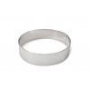 Pastry Chef's Boutique PCBRR123 Stainless Steel Heavy Duty Round Cake Pastry Ring 12'' x 3'' Ice Cream Rings - 2 3/8'' -3'' ...