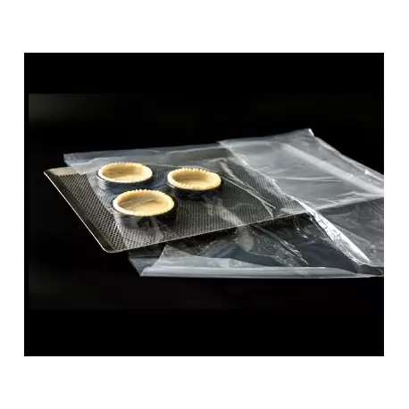 Clear Dough Sheet Pans PEBD Plastic Bags 550 x 780 mm - 35 Microns - 100 pcs Clear Dough Sheet Pans PEBD Plastic Bags 550 x 780 mm - 35 Microns - 100 pcs