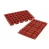 Silikomart Silicone Molds - Mini Cubes 24 x 24 x 24 mm - 13 ml - 40 Cavity - Silikomart Professional