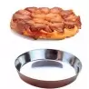 Pastry Chef's Boutique 625 Copper Tatin Pie Pan Ø 24 cm Tart & Quiches Pans