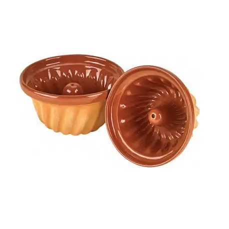 Pastry Chef's Boutique 9634 Earthenware Kugelhopf mold Ø 23 cm - 12 cm High Kugelhopf Mold