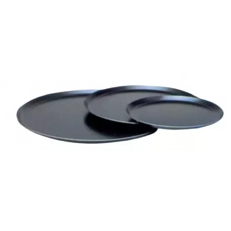 Pastry Chef's Boutique 11720 Round Blue Steel Pizza Baking Pans Ø 30 cm Sheet Pans & Extenders Pastry Chef's Boutique 11720 Round Blue Steel Pizza Baking Pans Ø 30 cm Sheet Pans & Extenders