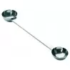 Pastry Chef's Boutique SR025852 Stainless Steel Double Melon Baller Ø 25 mm and Ø 30 mm Home