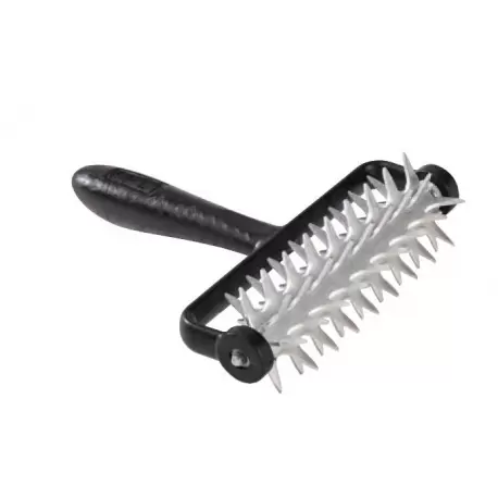 Pastry Chef's Boutique 3932 Stainless Steel Roller Docker - 13 cm - 5.11'' Wheels Cutters & Dockers Pastry Chef's Boutique 3932 Stainless Steel Roller Docker - 13 cm - 5.11'' Wheels Cutters & Dockers