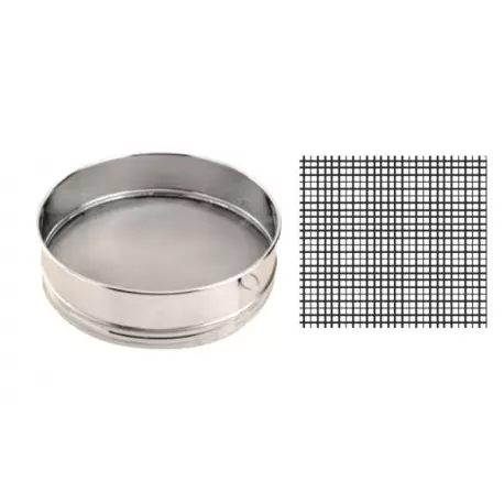 Pastry Chef's Boutique 4579 Stainless Steel Sieve - Ø 30 cm - Maille 35 - Special Flour Sifters and Strainers Pastry Chef's Boutique 4579 Stainless Steel Sieve - Ø 30 cm - Maille 35 - Special Flour Sifters and Strainers