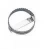 Fluted Round Stainless Steel Turnover Cutter Ø 13 cm - Mallard Ferriere